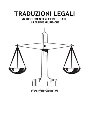 cover image of Traduzioni Legali di Documenti e Certificati di Persone Giuridiche
